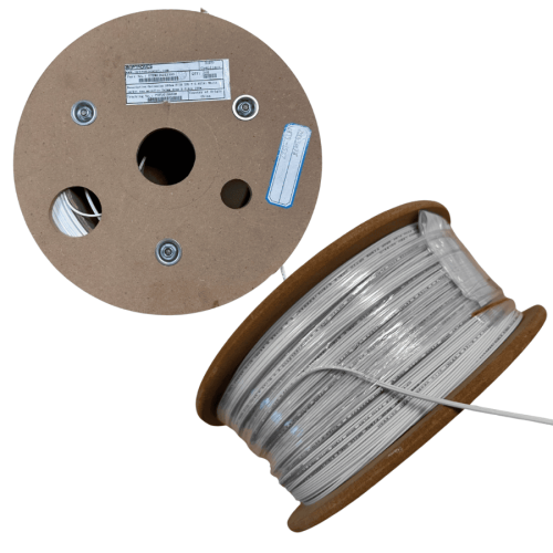 Optronics 300m Drop Fibre - G.657A1, 2x3mm White