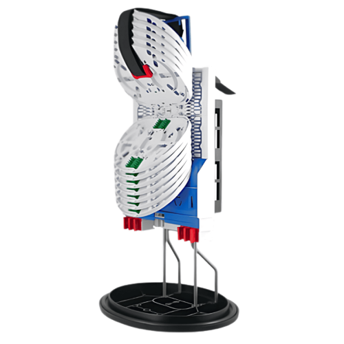 59-Port Fibre Splice Closure with Integrated Routing and Storage Basket - FDNIR-ABBCWX-CT08-0748