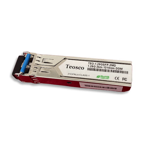 Multi-Rate 100/1000Mbps Multi-Mode SFP Module – 1310nm, 2km, LC Connector