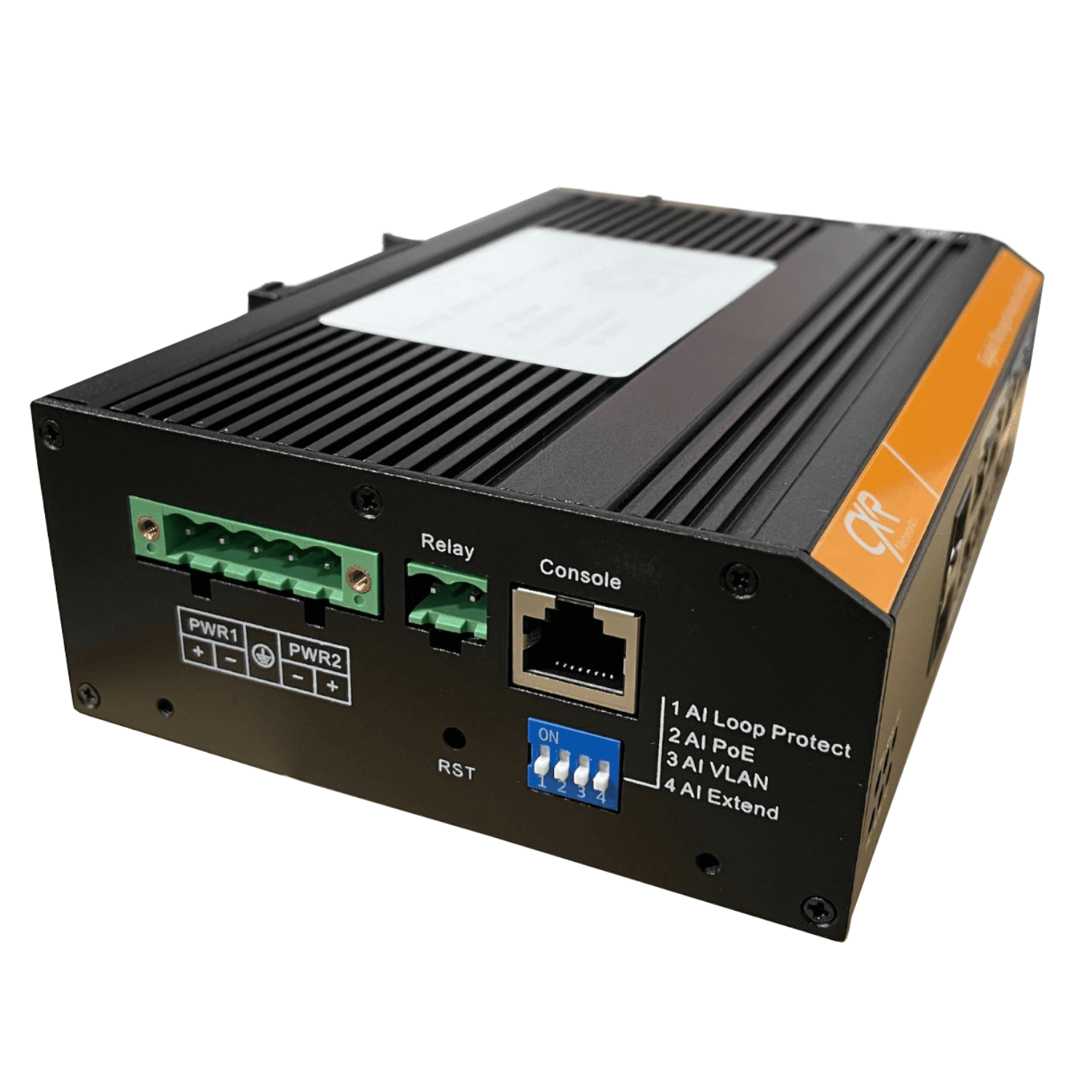 Industrial PoE Managed Switch - SWMD-H-8TPG-2GSF - Image 2